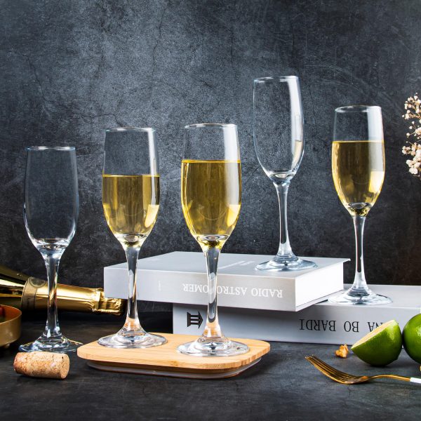 OKAN Champagne Flutes (Comes in 6Pc set)