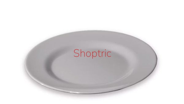 Original Heavy Melamine Dinner Plate Classic 25cm