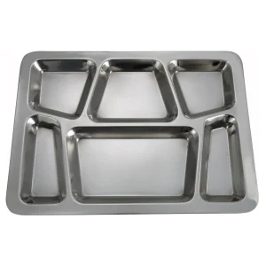 S/Steel Mess Tray 6-P