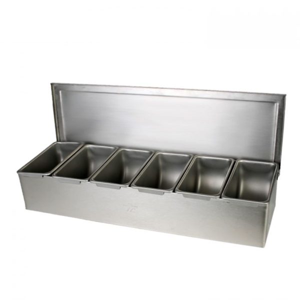 Stainless 6 Condiment Dispenser