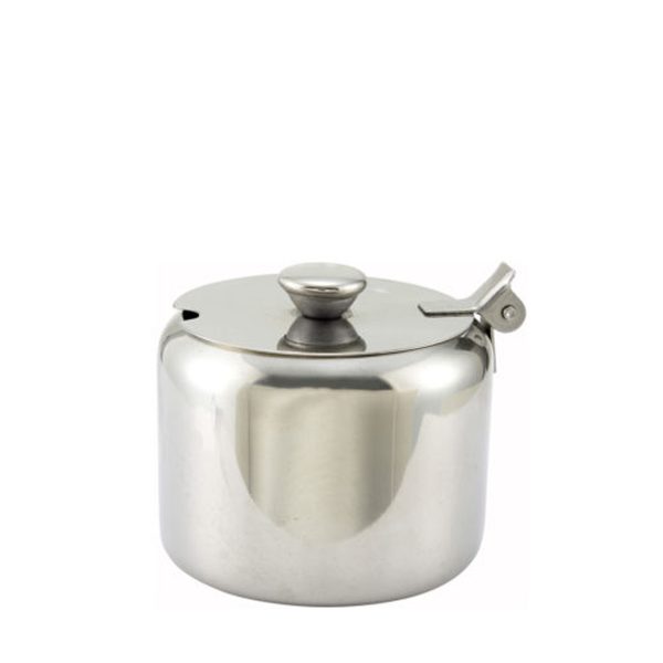 Stainless Steel Sugar Bowl With Cover