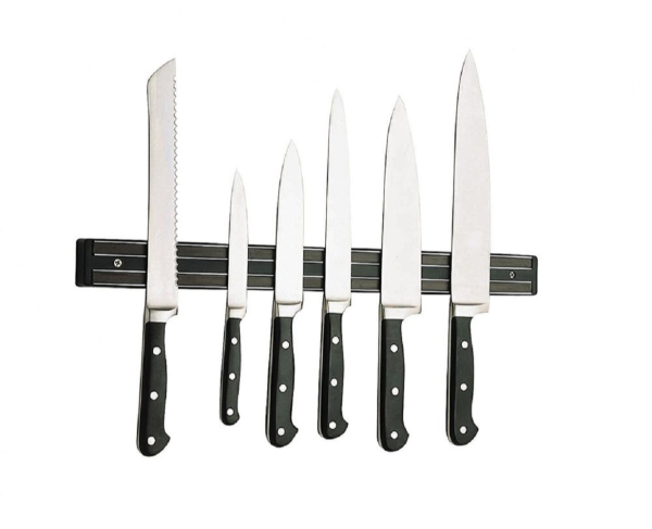 Magnetic Knife Holder + Sharpener