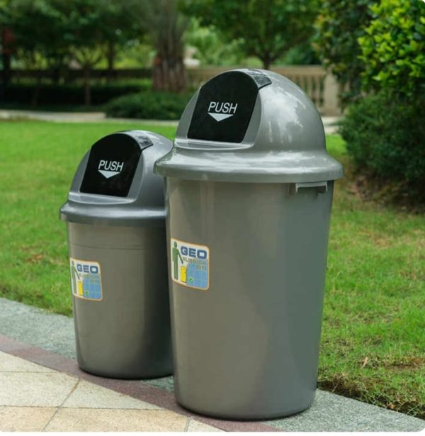 Heavy Duty Swing Garbage Bin 60L