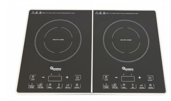 OHM Induction Cooker 2000W Double 2 Plate Ram