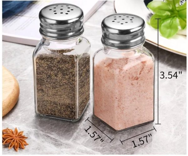 Clear Salt Shaker Glass