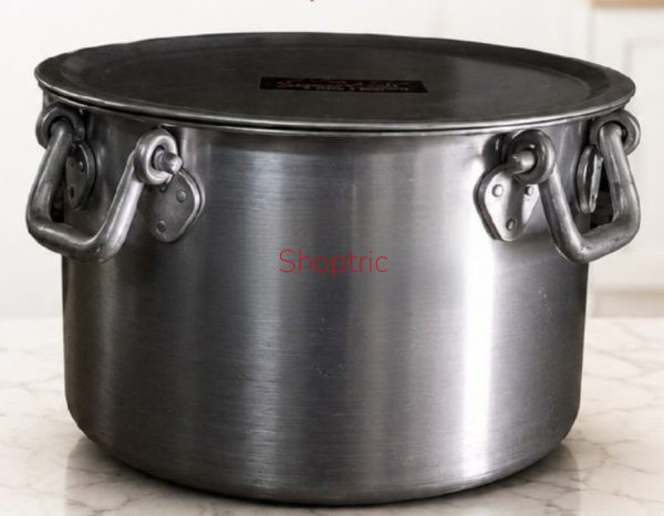 Extra Heavy Aluminium Sufuria With Lid & Handles 280 Ltrs No.70